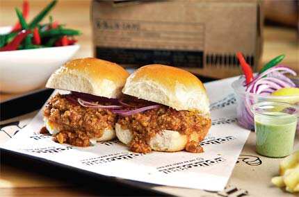 Best had minced
Roll-Maal serves very nice rolls but their stand-out dish was not a roll: it was the excellent keema pav (above) Best had minced
Roll-Maal serves very nice rolls but their stand-out dish was not a roll: it was the excellent keema pav (above)